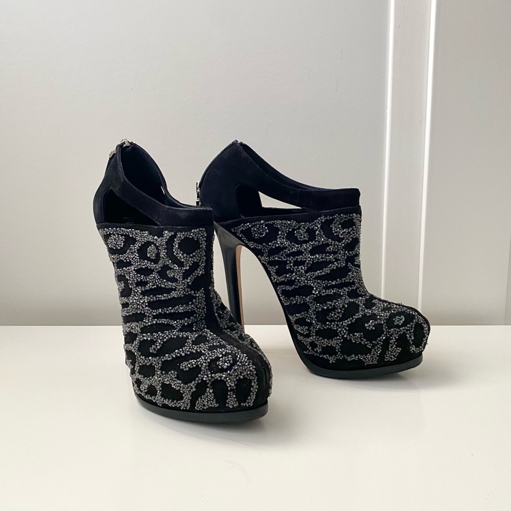 Fendi Beaded Booties Size36